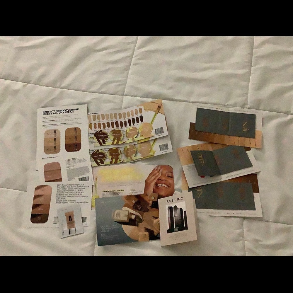 Luxury Foundation & Concealer Samples Set of 12